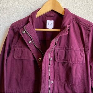 GAP Utility Jacket Purple